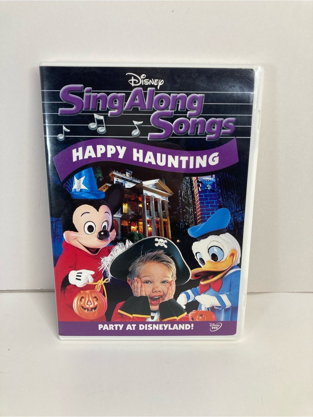 Disney Sing Along Songs DVD Happy Haunting Party At Disneyland 2006 Tested